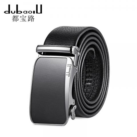 都宝路正品男士皮带头层牛皮青年休闲自...