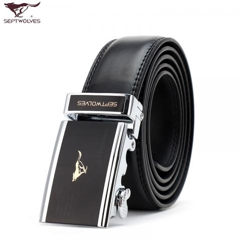 七匹狼SEPTWOLVES男士腰带自...